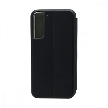 Чехол-книжка BF модельный (силикон/кожа) для Samsung Galaxy S22 Plus черный