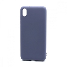 Чехол Silicone Case NEW ERA (накладка/силикон) для Xiaomi Redmi 7A серый