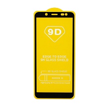 Защитное стекло Full Glass для Samsung Galaxy A6 черное (Full GC) тех. пак
