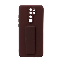 Чехол Magnetic Stend 2 для Xiaomi Redmi Note 8 Pro (006) бордовый