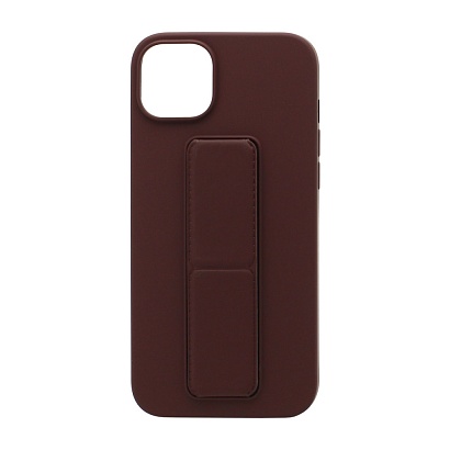 Чехол Magnetic Stend 2 для Apple iPhone 14 Plus/6.7 (006) бордовый