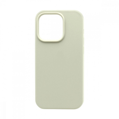 Чехол Silicone Case без лого для Apple iPhone 14 Pro/6.1 (полная защита) (011) бежевый