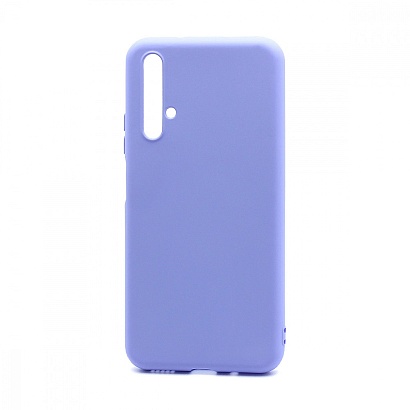 Чехол Silicone Case NEW ERA (накладка/силикон) для Huawei Honor 20/Nova 5T сиреневый