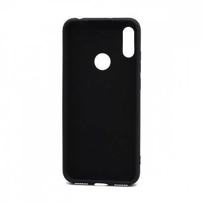 Чехол Silicone Case NEW ERA (накладка/силикон) для Huawei Honor 8A/Y6 2019 черный