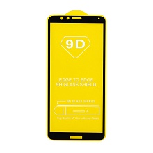 Защитное стекло Full Glass для Huawei Honor 7X черное (Full GC) тех. пак