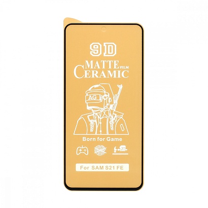 Защитная пленка Ceramic для Samsung Galaxy S21 FE матовая тех. пак
