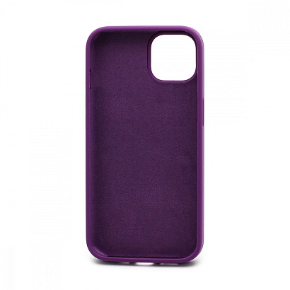 Чехол Silicone Case без лого для Apple iPhone 13/6.1 (полная защита) (045) фиолетовый