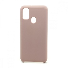 Чехол Silicone Cover Color для Samsung Galaxy M21/M30S (018) бежевый