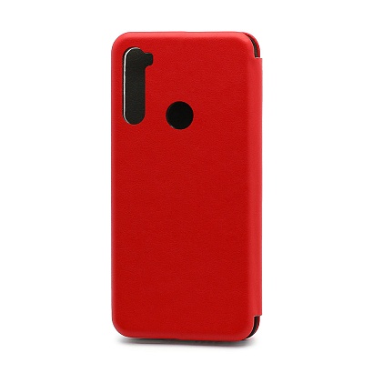 Чехол-книжка BF модельный (силикон/кожа) для Xiaomi Redmi Note 8T красный