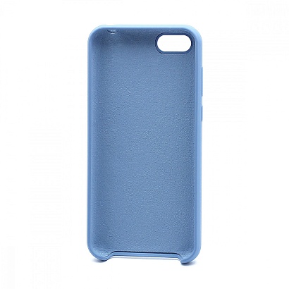 Чехол Silicone Cover Color для Huawei Honor 7A/Y5 2018 (010) синий