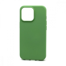 Чехол Silicone Case NEW ERA (накладка/силикон) для Apple iPhone 13 Pro/6.1 зеленый