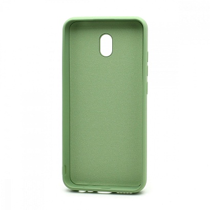 Чехол Silicone Case NEW ERA (накладка/силикон) для Xiaomi Redmi 8A зеленый