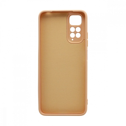 Чехол Silicone Case NEW ERA (накладка/силикон) для Xiaomi Redmi Note 11/Redmi Note 11S светло розовы