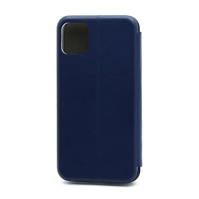 Чехол-книжка BF модельный (силикон/кожа) для Apple iPhone 11 Pro Max/6.5 синий