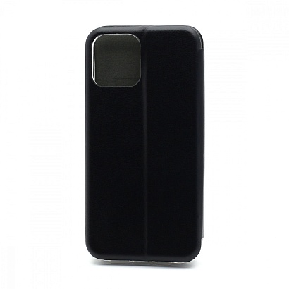 Чехол-книжка BF модельный (силикон/кожа) для Apple iPhone 12 Pro Max/6.7 черный