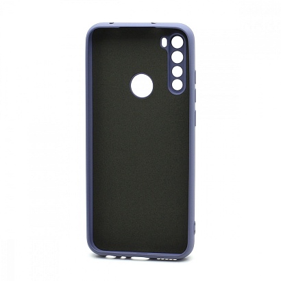 Чехол Silicone Case NEW ERA (накладка/силикон) для Xiaomi Redmi Note 8T серый
