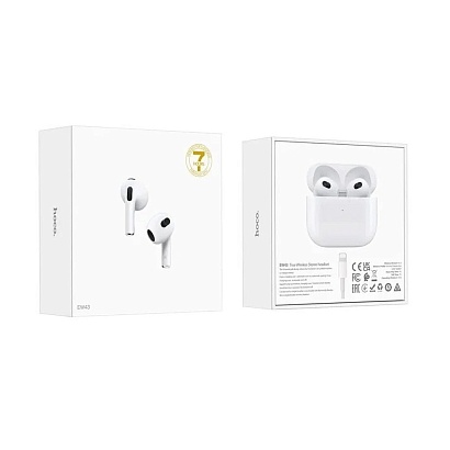 Наушники с микрофоном Bluetooth Hoco EW43 TWS белые