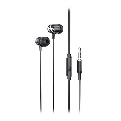 Наушники с микрофоном HOCO M-88 (3.5 mm jack) черные
