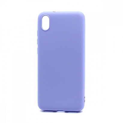 Чехол Silicone Case NEW ERA (накладка/силикон) для Xiaomi Redmi 7A сиреневый