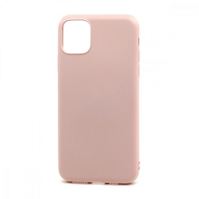 Чехол Silicone Case NEW ERA (накладка/силикон) для Apple iPhone 11 Pro Max/6.5 светло розовый