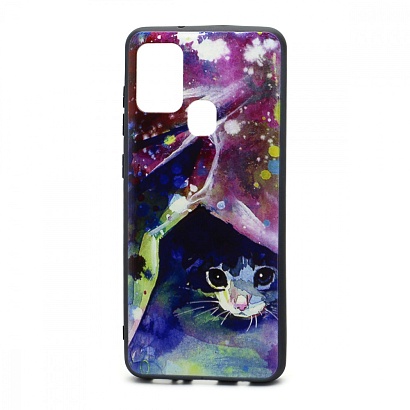 Чехол EDIVIA 3D Print (накладка/силикон-пластик) для Samsung Galaxy A21S (079)