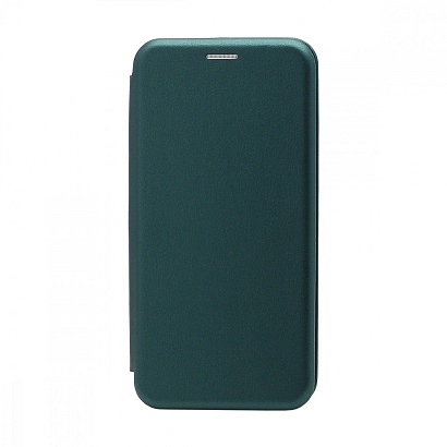 Чехол-книжка BF модельный (силикон/кожа) для Samsung Galaxy S22 Plus зеленый