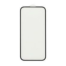 Защитное стекло 6D Premium для Apple iPhone 14 Pro/6.1 черное тех. пак