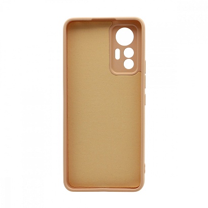 Чехол Silicone Case NEW ERA (накладка/силикон) для Xiaomi 12 Lite светло розовый