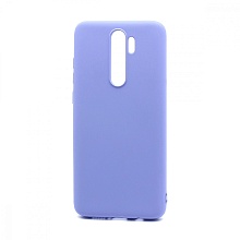 Чехол Silicone Case NEW ERA (накладка/силикон) для Xiaomi Redmi Note 8 Pro сиреневый