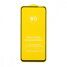 Защитное стекло Full Glass для Realme 6 черное (Full GC) тех. пак