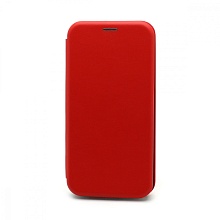 Чехол-книжка BF модельный (силикон/кожа) для Apple iPhone 13 Pro Max/6.7 красный
