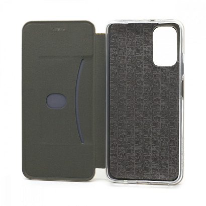 Чехол-книжка BF модельный (силикон/кожа) для Xiaomi Redmi 9T золотистый