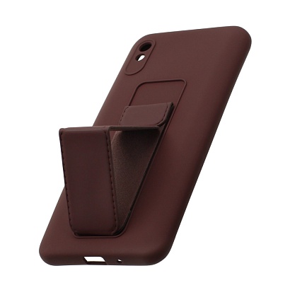 Чехол Magnetic Stend 2 для Xiaomi Redmi 9A (006) бордовый