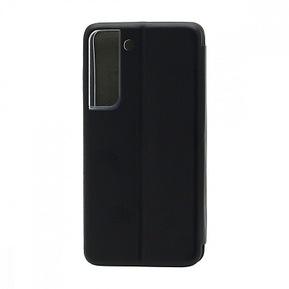 Чехол-книжка BF модельный (силикон/кожа) для Samsung Galaxy S22 черный