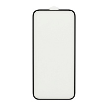 Защитное стекло 6D Premium для Apple iPhone 14 Pro Max/6.7 черное тех. пак