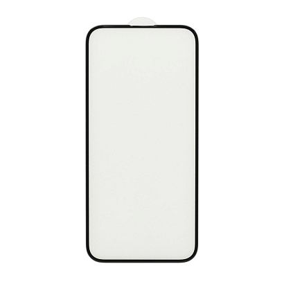 Защитное стекло 6D Premium для Apple iPhone 14 Pro Max/6.7 черное тех. пак