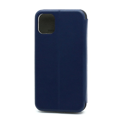 Чехол-книжка BF модельный (силикон/кожа) для Apple iPhone 11/6.1 синий