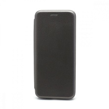 Чехол-книжка BF модельный (силикон/кожа) для Samsung Galaxy A31 серебристый