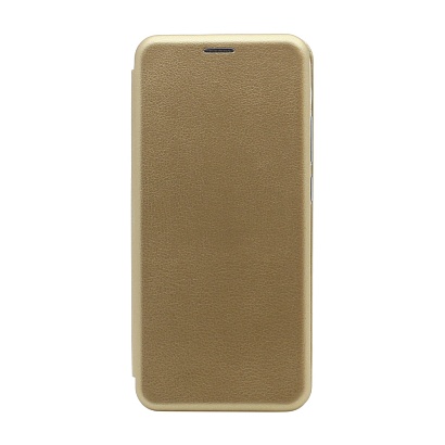 Чехол-книжка BF модельный (силикон/кожа) для Xiaomi Redmi A1+ золотистый