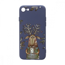 Чехол NEW ERA Winter для Apple iPhone 7/8/SE 2020 (004) серый