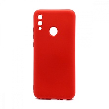 Чехол Silicone Case NEW ERA (накладка/силикон) для Huawei Honor 10 Lite/P Smart 2019 красный