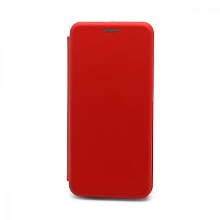 Чехол-книжка BF модельный (силикон/кожа) для Samsung Galaxy S20 FE красный