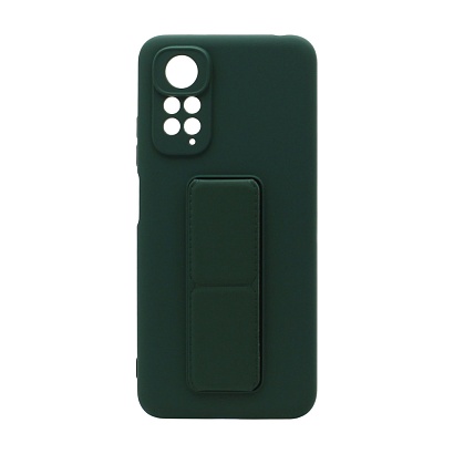 Чехол Magnetic Stend 2 для Xiaomi Redmi Note 11/Redmi Note 11S (007) темно зеленый