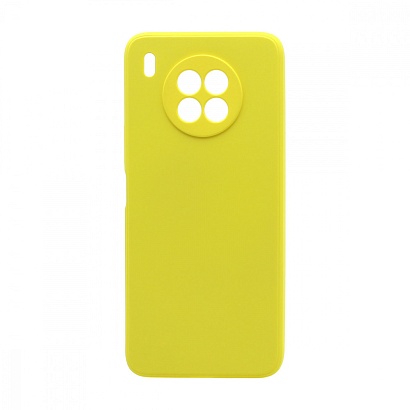 Чехол Silicone Case NEW ERA (накладка/силикон) для Huawei Honor 50 Lite/Nova 8i желтый