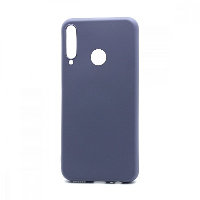 Чехол Silicone Case NEW ERA (накладка/силикон) для Huawei Honor 9C/P40 Lite E серый