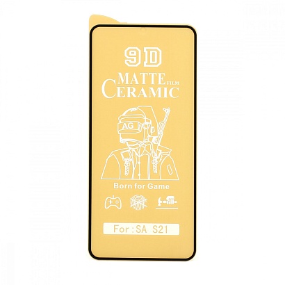 Защитная пленка Ceramic для Samsung Galaxy S21 матовая тех. пак