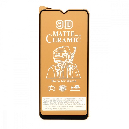 Защитная пленка Ceramic для Samsung Galaxy A02/A02s/A03/A03s/A03 Core/A12/M12 матовая тех. пак