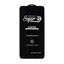 Защитное стекло MTB Super-D для Samsung Galaxy S22/S23 черное тех. пак