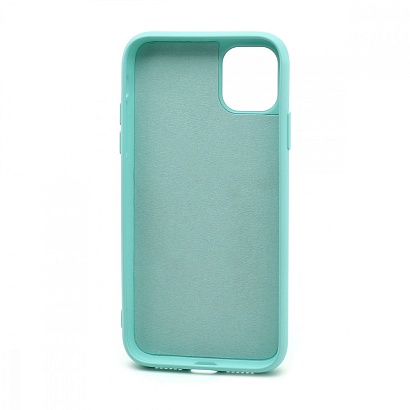 Чехол Silicone Case NEW ERA (накладка/силикон) для Apple iPhone 11/6.1 мятный