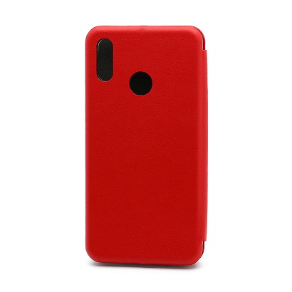 Чехол-книжка BF модельный (силикон/кожа) для Huawei Honor 10 Lite красный